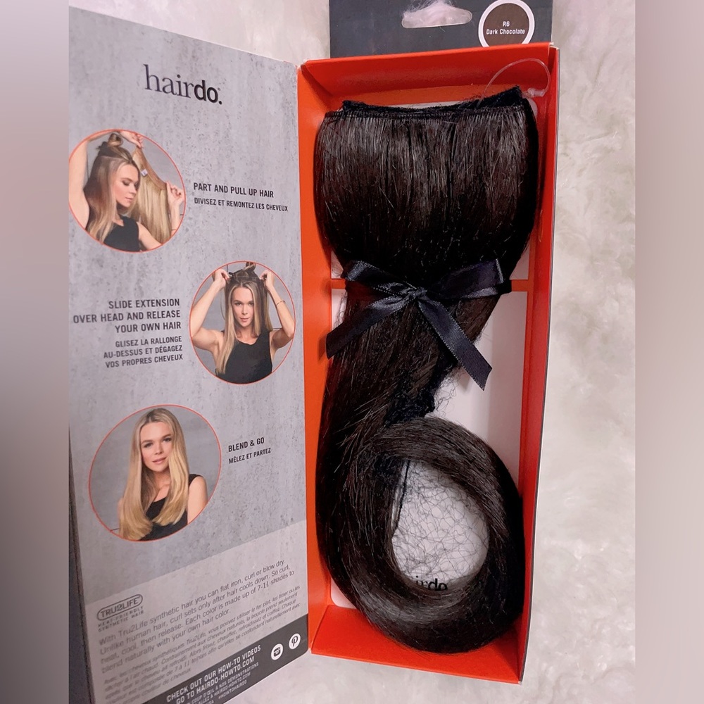 Last One 🔥Halo Hoop Invisible Extension in Dark Chocolate